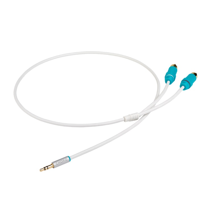 Chord C-Jack 3.5mm to 2RCA, 0.75m.