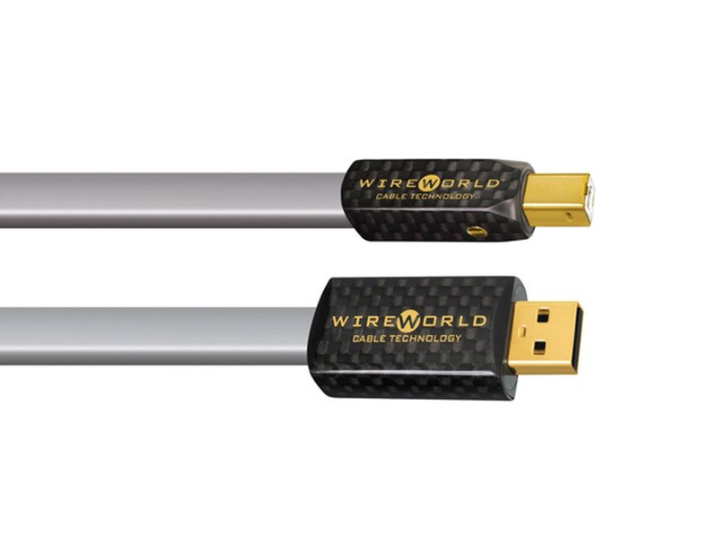 Wireworld Platinum Starlight 8 USB 2.0 Type AtoB, 0.6m.