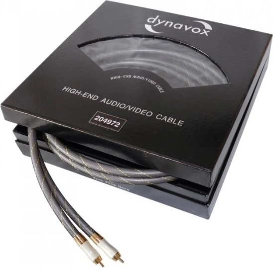 Dynavox HiEnd stereo chinch, 2x1.5m